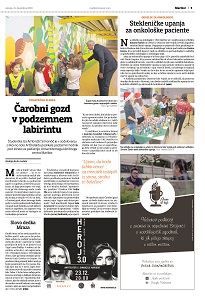 Čarobni gozd za male bolnike v UKC MB - Večer